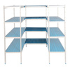 Étagère de liaison à 5 tablettes prof. 50 cm 5P-125+20UM | ALUSHELF 50538