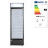 Vitrine réfrigérée avec panneau éclairé, 254 l, 1 porte, intérieur en aluminium blanc | ARKTIC 233788