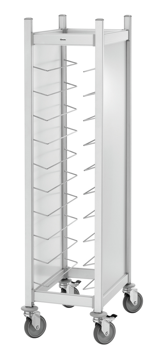 Chariot pliable en acier inoxydable pour plateaux 1/1 | BARTSCHER 300149
