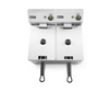 Friteuse électrique Blue Line, 2 cuves, 2x4 L, 2x3 kW | HENDI 205846
