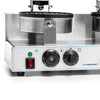 Gaufrier électrique double pour gaufres belges, diam. 18,5 cm, 4 kW, 230 V | FORGAST FG09721