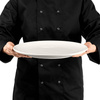 Assiette plate sans rebord en porcelaine Modermo Prima 35 cm | MODERMO MP036