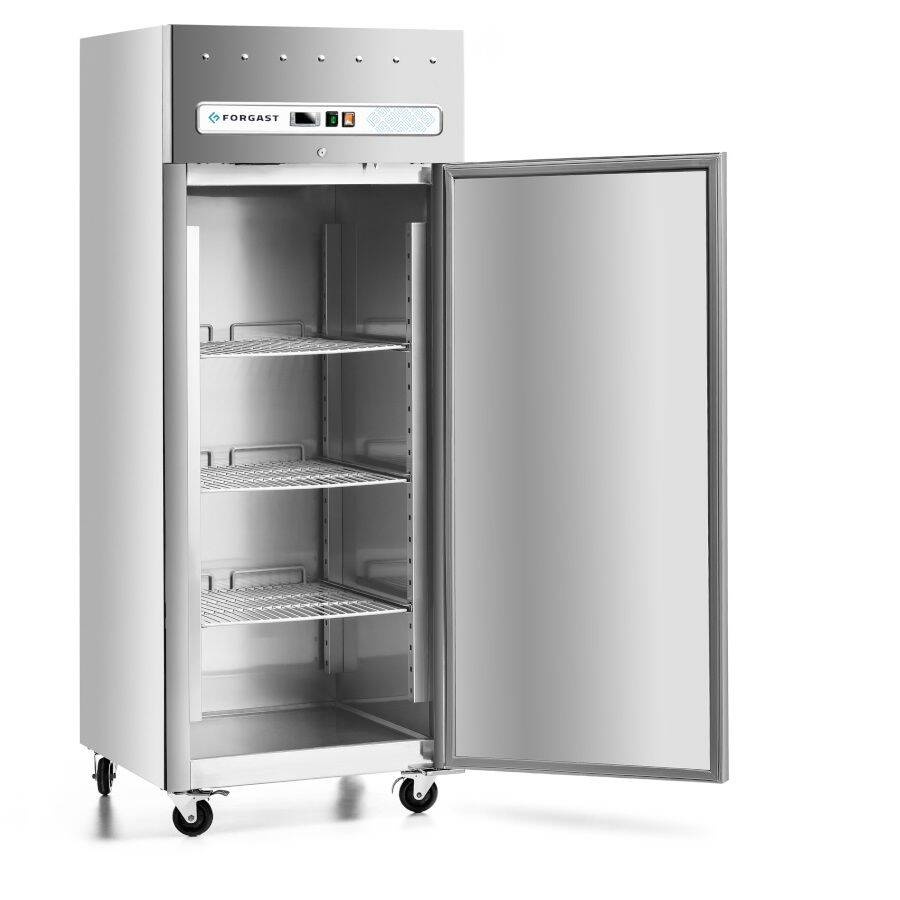 Armoire frigorifique négative 1 porte GN 2/1 685 L, en acier inoxydable | FORGAST FG08170