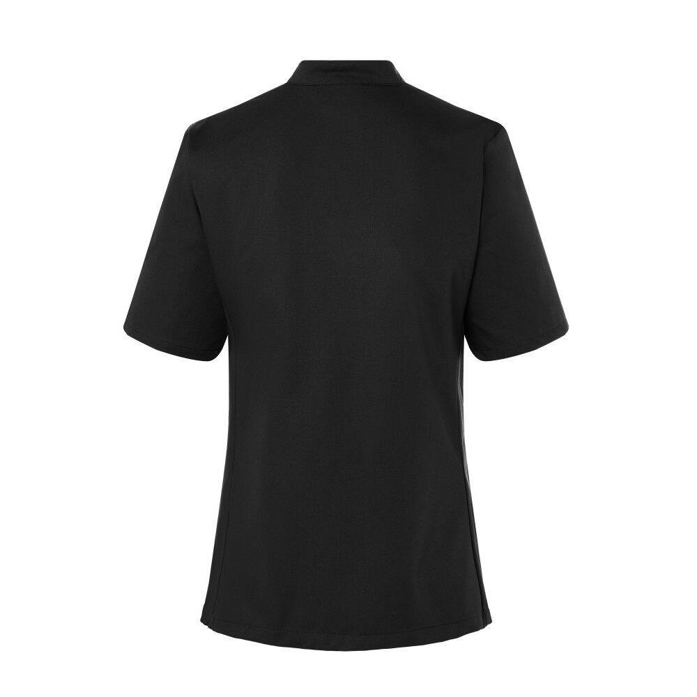 Veste de cuisine femme Greta noire | KARLOWSKY JF 4-1