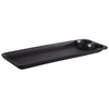 Plateau NERO avec coupelles pour dips, noir, 41,5x15x2,5 cm | APS 85097