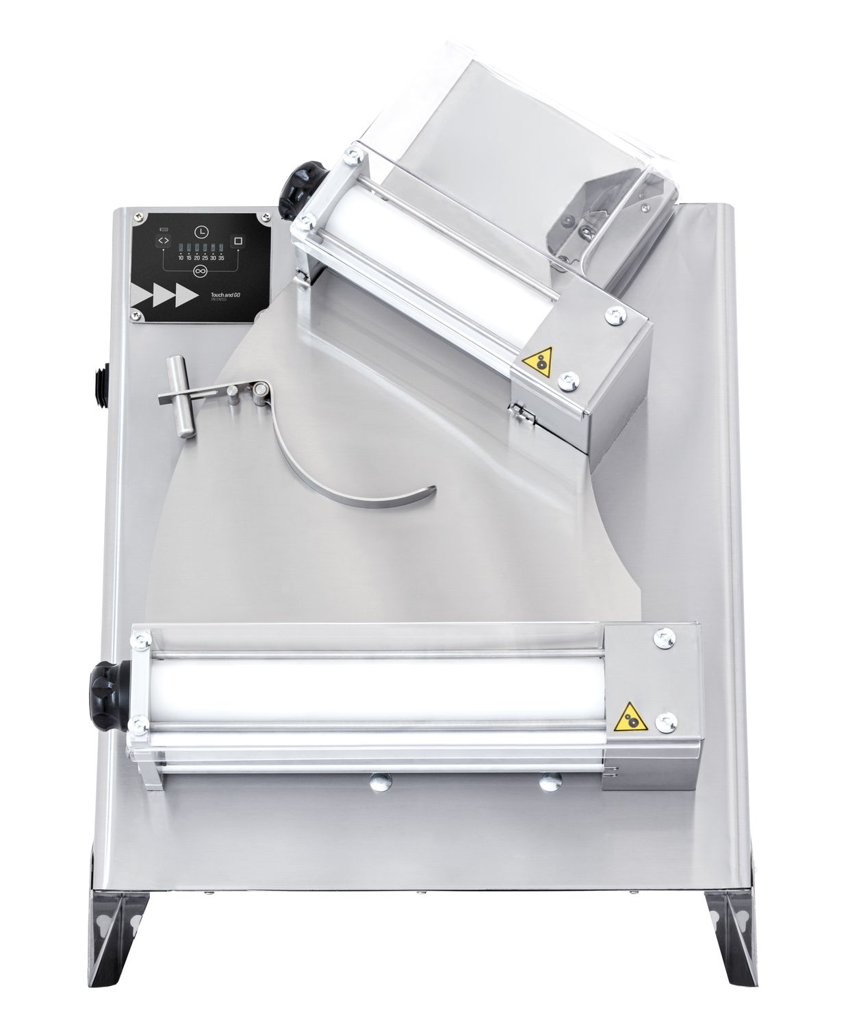 Appareil à façonner les pizzas (laminoir), pour pizzas de diamètre 26-49 cm, 230 V | PRISMAFOOD 1D010027
