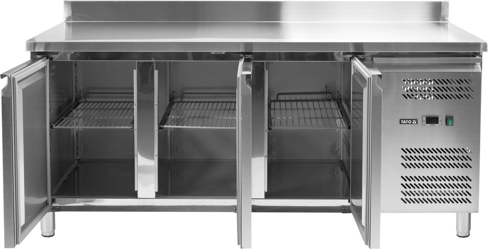 Table de surgélation 3 portes avec groupe latéral | YATO YG-05256