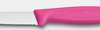 Couteau à légumes et fruits Swiss Classic, lame dentelée, rose, long. lame 8 cm | VICTORINOX 6.7635.C1