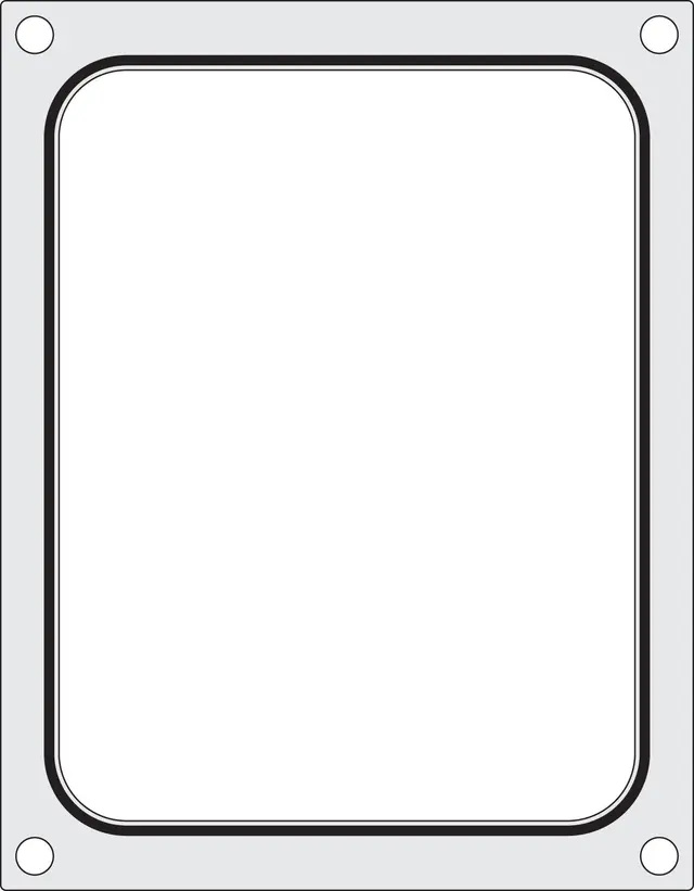 Matrice pour soudeuse, 25x19,5 cm | HENDI 805572
