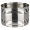 Bol de service SNACKCAN, acier inoxydable, 12x8 cm | APS 40659
