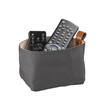 Sac à pain, gris foncé, beige, 19x11x10.5 cm | APS 30347