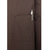 Veste de cuisine homme Lars brun clair | KARLOWSKY JM 14-28