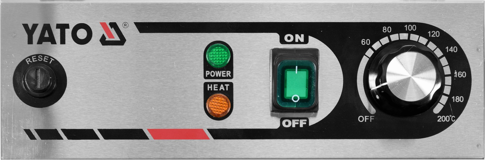 Friteuse électrique à 2 cuves avec robinets de vidange 2x12 L | YATO YG-04634