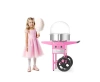 Appareil à barbe à papa avec chariot, HENDI, Rose pastel, 220-240V/1130W, 94,8x52x(H)91,4 cm | HENDI 282809