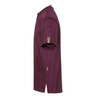 Veste de cuisine Green-Generation à manches courtes aubergine homme | KARLOWSKY JM 36-39