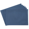 Set de table TIRA, PVC, bleu, 45x33x0.1 cm | APS 60002