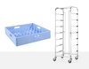 Chariot de transport pour paniers de lave-vaisselle | HENDI 810583