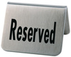 Plaquette de table « Reserved », lot de 2 pièces, 5.5x5x3.5 cm | APS 13