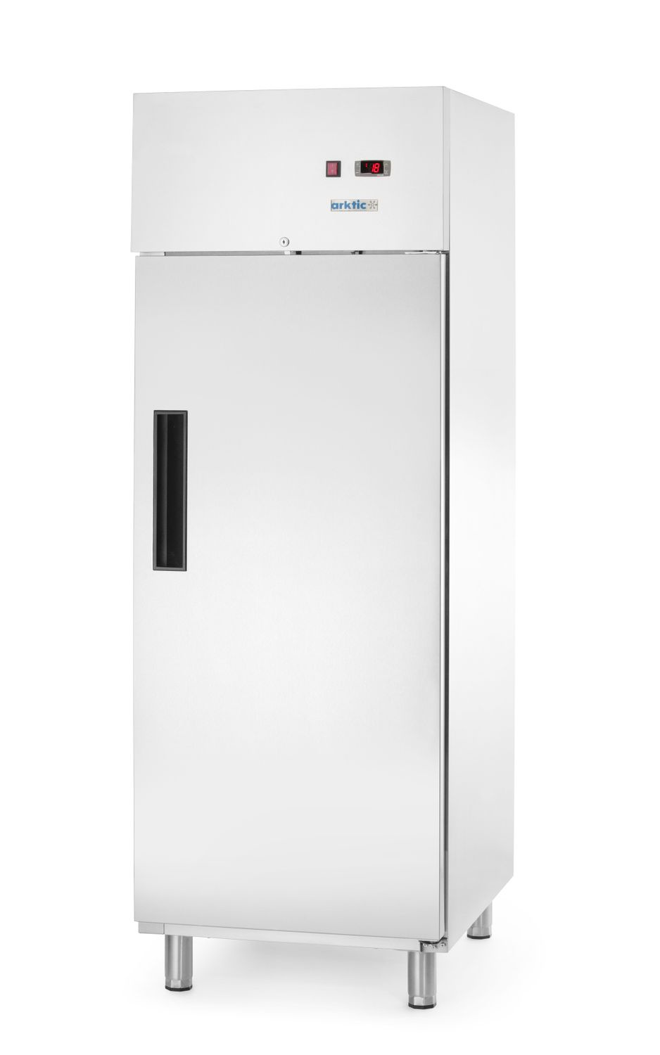 Armoire réfrigérée 1 porte GN 2/1, 465 l, en acier inoxydable, refroidissement statique | ARKTIC 236673