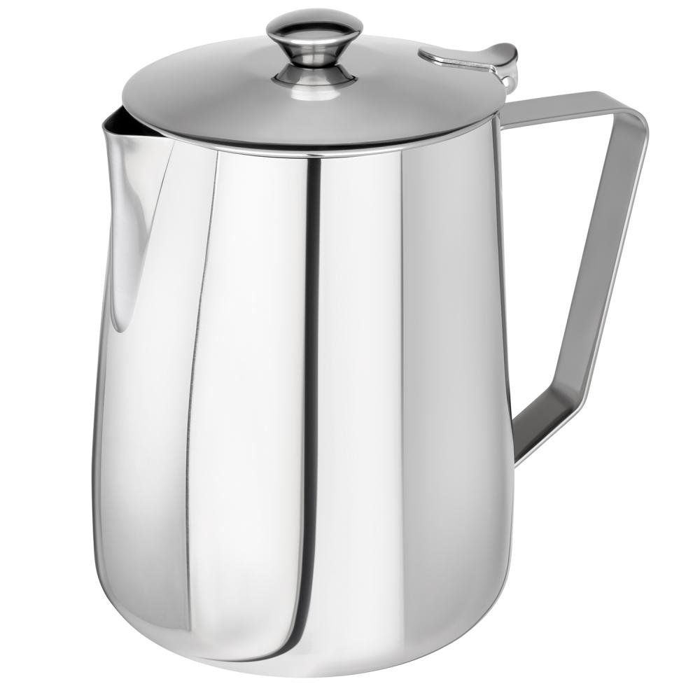 Pichet en acier pour café/thé avec couvercle, 2 l | APS 10327