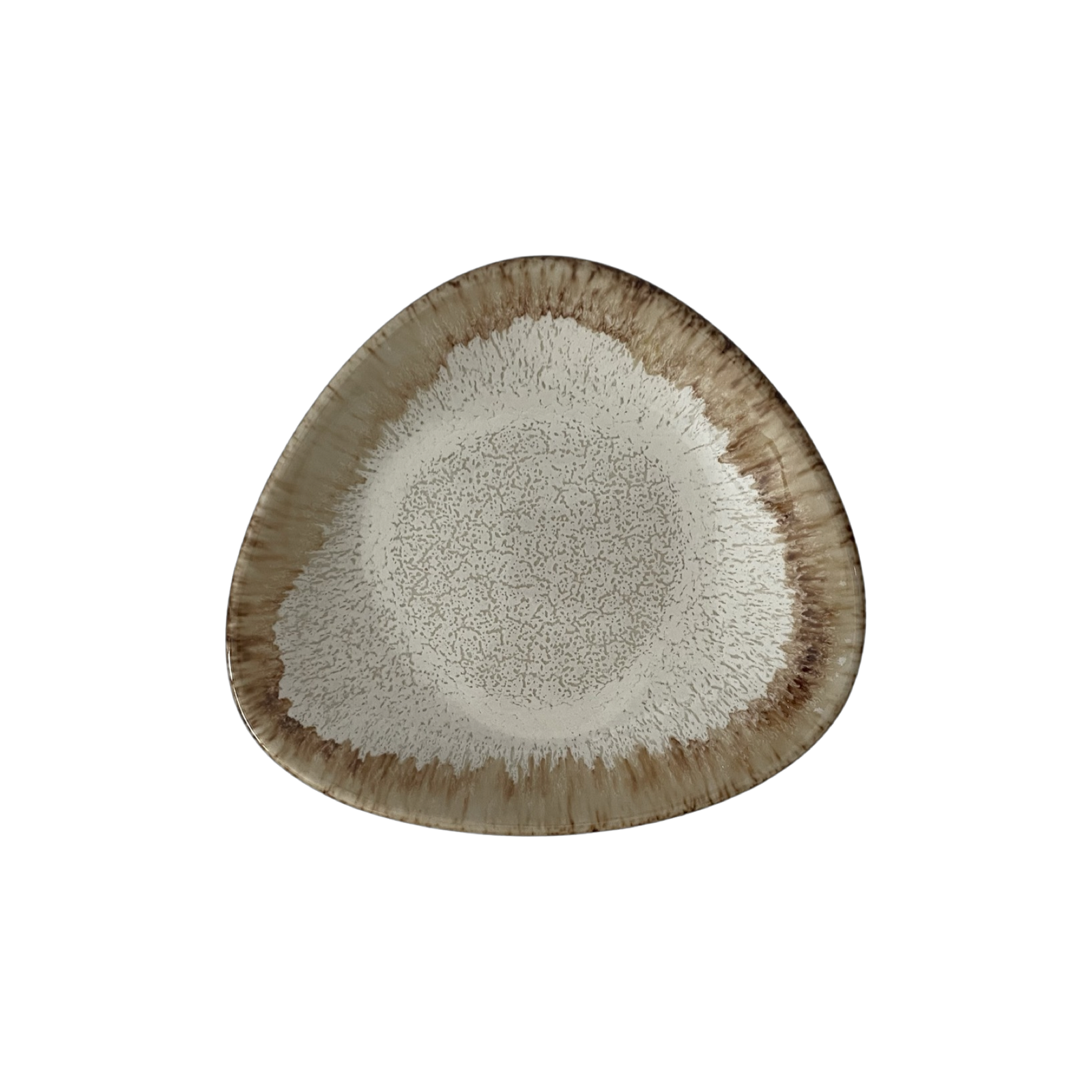 Assiette à dessert Delta Cristall en dolomite 19 cm | KERA CERAMIKA 15.4/C.DOL