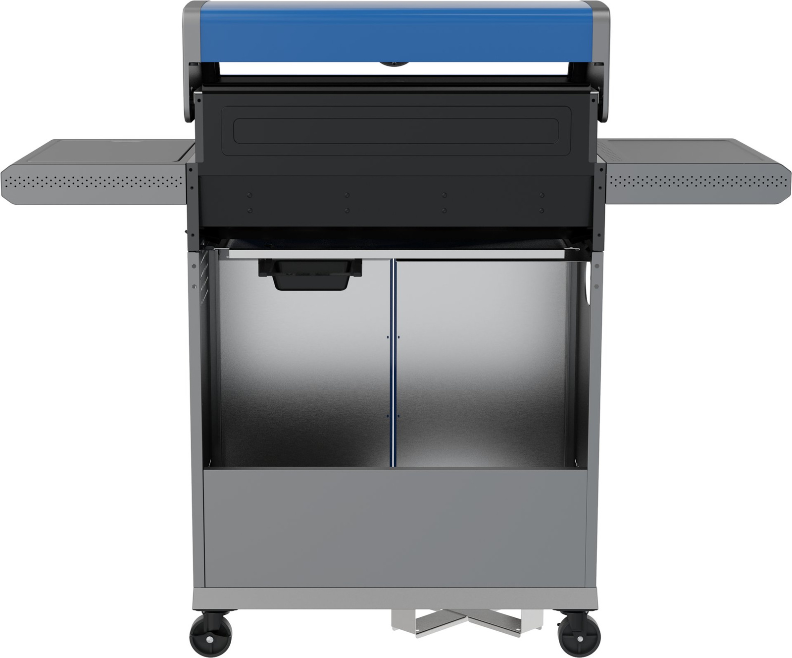 Grill à gaz ITAMI 4+1, 14,2 kW, bleu | YATO YG-20033