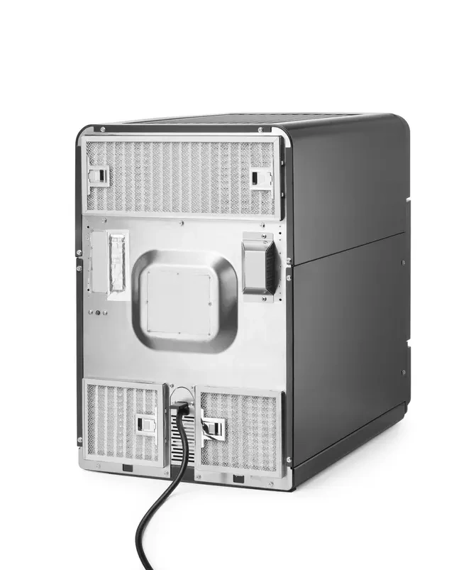 Four convection-micro-ondes CombiTurbo, 18 L, noir, 230 V / 3000 W | HENDI 281277