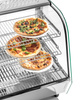 Vitrine d’exposition chauffante vitrée 160 l, 1,5 kW | FORGAST FG09656