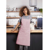 Tablier de cuisine Basic 75 x 90 cm avec poche et boucle rose pâle | KARLOWSKY BLS 5-34-Stck