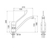 Mitigeur de lavabo, design moderne | MONOLITH R0201020203