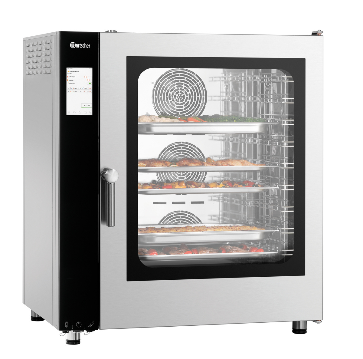 Four mixte à convection vapeur Silversteam 2 P-10110D | BARTSCHER 117793