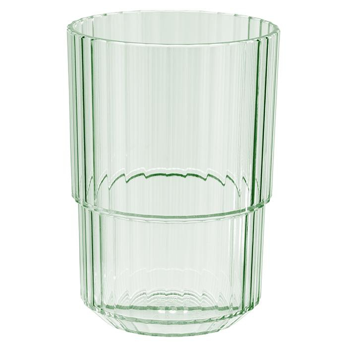 Verre en tritan LINEA, couleur verte 400 ml, 8,5x12 cm, lot de 48 pièces | APS 10573