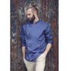 Veste de cuisine homme Jeans-Style bleu vintage | KARLOWSKY JM 24-15