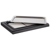 Vitrine de buffet avec élément réfrigérant, sans couvercle TOP FRESH GN 1/1, noir, 60x41x5 cm | APS 11546