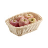 Panier en polypropylène ECONOMIC, rectangulaire, beige clair, 23x17x8 cm | APS 40140