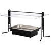 Protection de buffet, structure noire, 93x53x50,5 cm | APS 98120