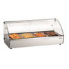 Vitrine chauffante de comptoir R4 4x1/3 GN | BARTSCHER 305058