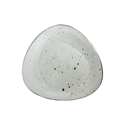 Assiette plate Delta Rustic crème 26 cm | KERA CERAMIKA 15.3/R.K