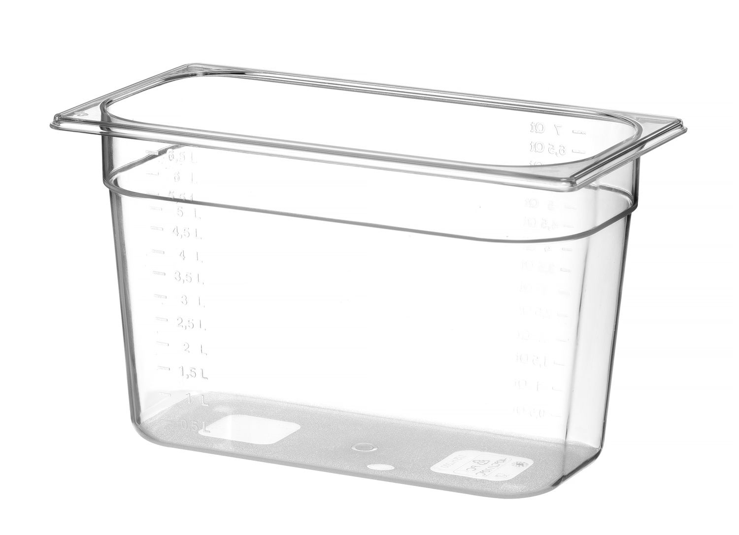 Récipient GN 1/3 prof. 20 cm en polycarbonate | HENDI 861509