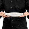 Assiette plate sans bord en porcelaine Modermo Prima 25 cm | MODERMO MP034