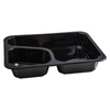 Récipient pour scellage 227x178x40 noir 2 compartiments COLT 320pcs | GUILLIN MAPCORCT22740DC
