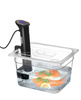 Couvercle en polycarbonate pour GN 1/2 avec découpe pour sous-vide | HENDI 864210