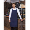 Tablier de cuisine Basic 75 x 100 cm bleu marine | KARLOWSKY BLS 3-10-pcs