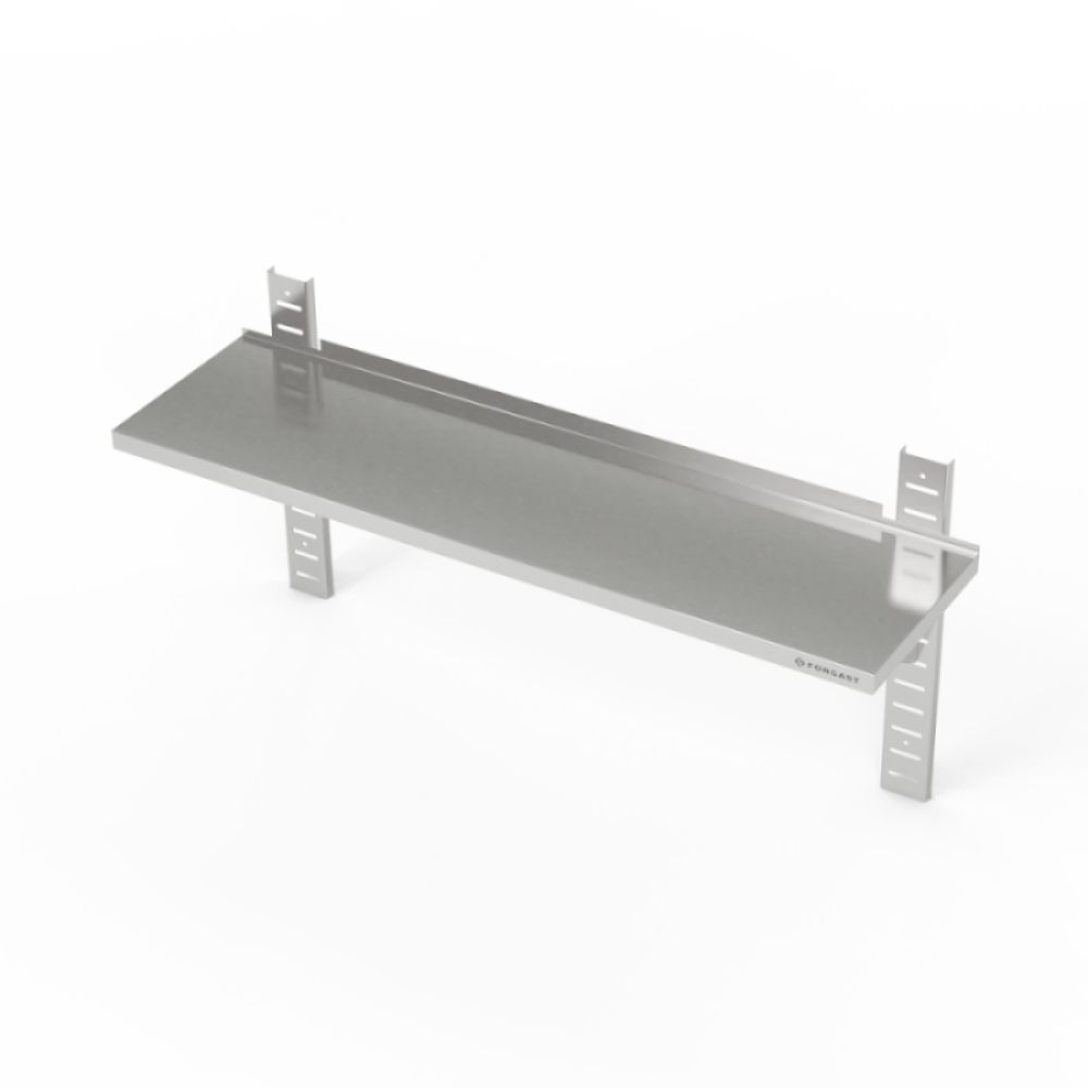 Étagère murale réglable simple 140x30x70 cm | FORGAST
