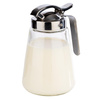 Pichet en verre avec couvercle à bouton-poussoir, 300 ml | APS 765