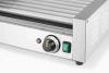 Réchauffeur à rouleaux pour hot-dogs, monozone avec couvercle, 9 rouleaux, 0,79 kW, 230 V | HENDI 268643