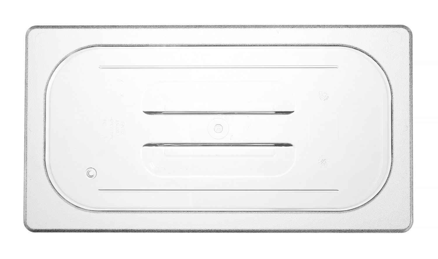 Couvercle en polycarbonate pour GN 1/3 | HENDI 864135