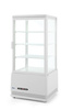 Vitrine réfrigérée 78 L, blanche, LED, dégivrage automatique | ARKTIC 233641
