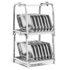 Étagère d’égouttage pour bacs et plateaux GN 1/1 60x55x113 cm | FORGAST FG15129