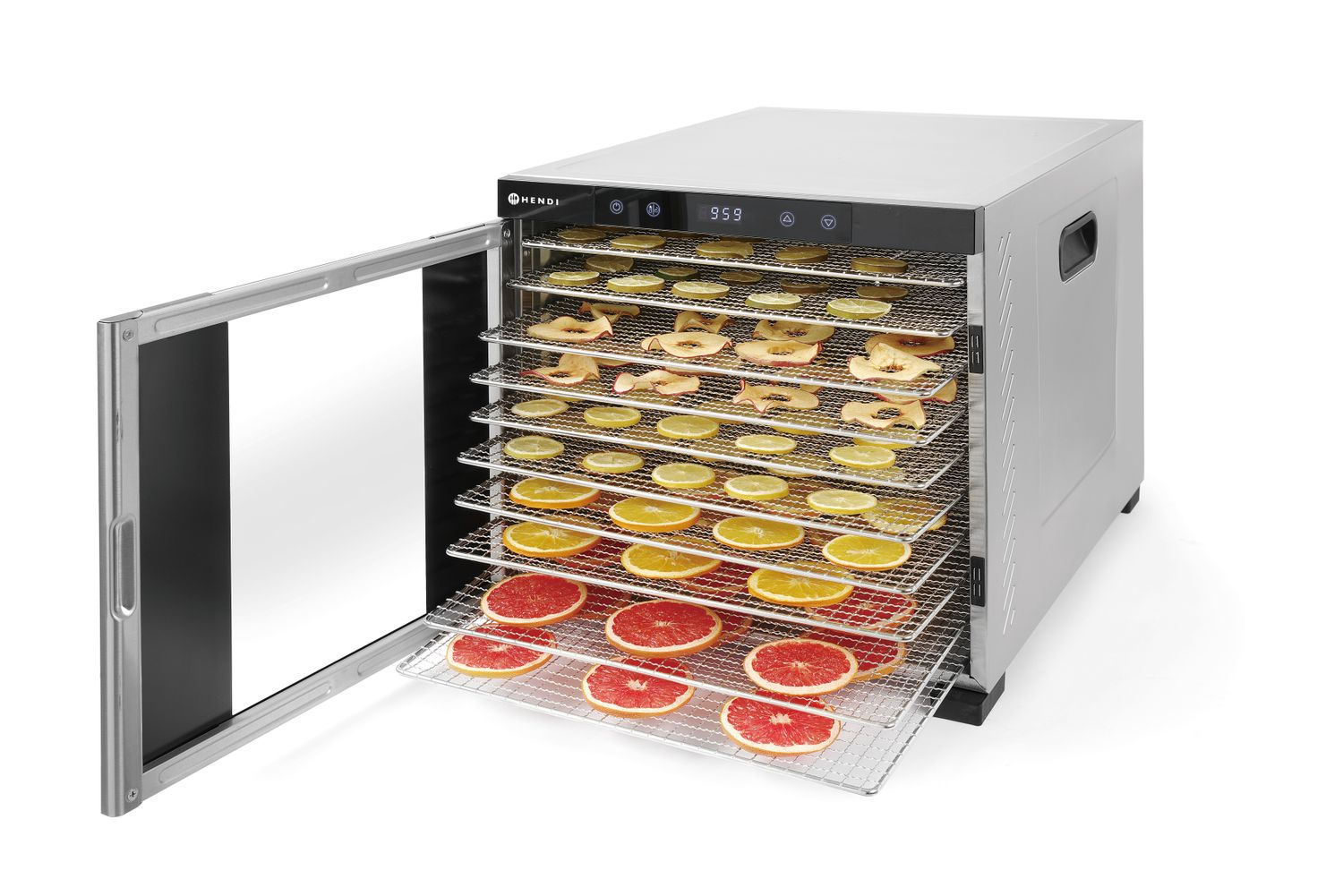 Déshydrateur alimentaire Profi Line 10 plateaux, 10 grilles, 1 kW | HENDI 229026